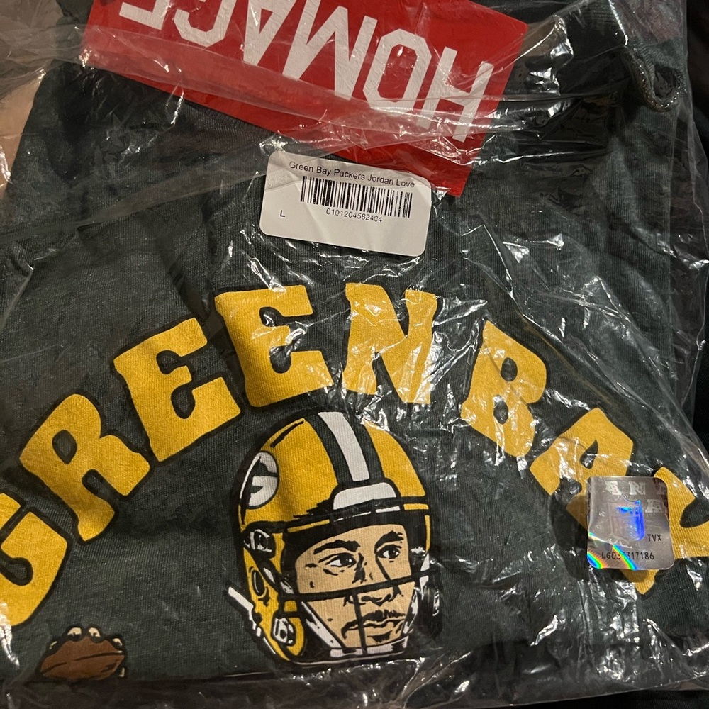 Green Bay Packers Jordan Love Caricature T-Shirt!!!